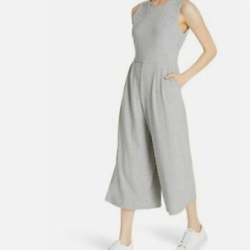 EILEEN FISHER Organic Cotton Jumpsuit  - Size PL